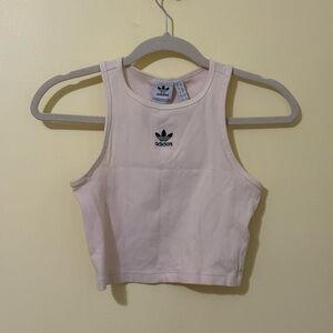 Adidas Nude Ribbed Tank